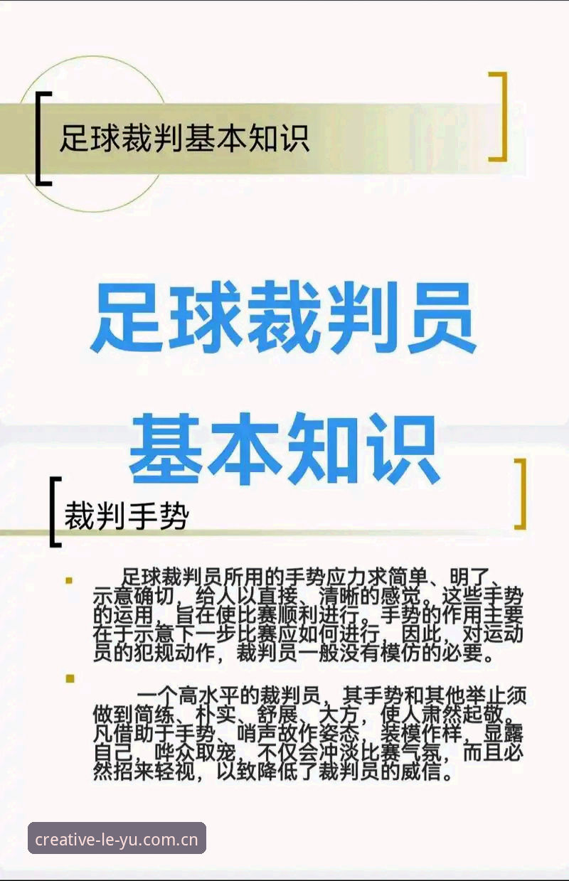 世界杯裁判马宁的“反社交”操作教程：在乐鱼体育全站看懂他的判罚哲学